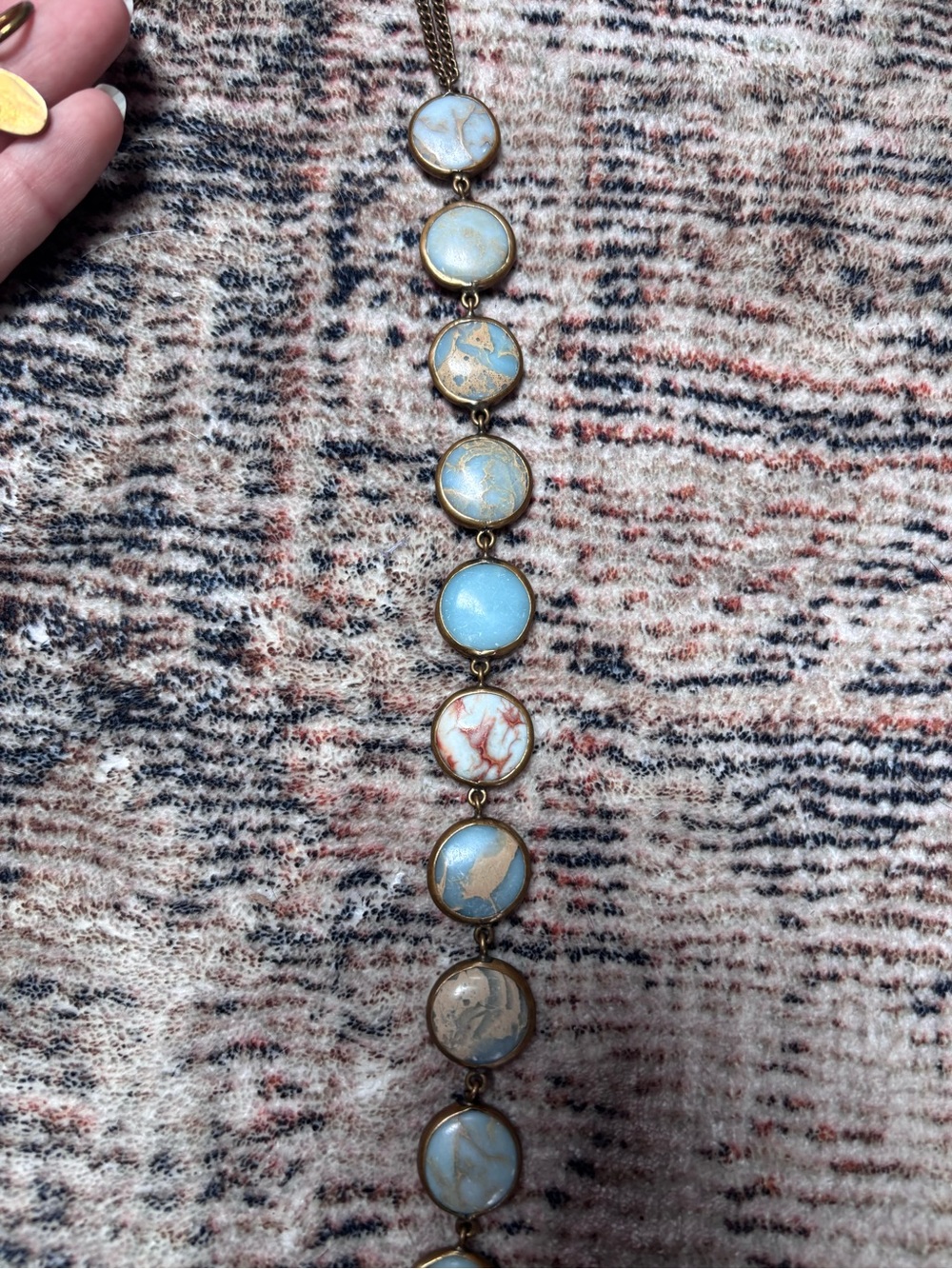 Anthropologie Lena Bernard Gemline lariat necklace - Picture 3 of 3